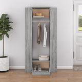 Hallway Cabinets 2 pcs Grey Sonoma Engineered Wood 3114180