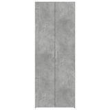 Highboard Concrete Grey 70x42.5x185 cm Engineered Wood 3281423