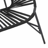 Garden Egg Chair Black Poly Rattan 4009287