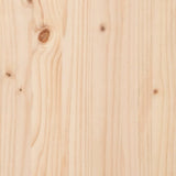 Bed Frame without Mattress 140x200 cm Solid Wood Pine 3192166