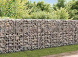 Gabion Basket Galvanised Steel 120x30x100 cm 142539