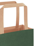 ZNTS Paper Bags 50 pcs with Handles Green 54x15x49 cm 4101948