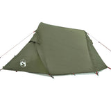 Camping Tent Tunnel 2-Person Olive Green Waterproof 4009630