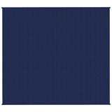 Weighted Blanket Blue 200x225 cm 9 kg Fabric 350744