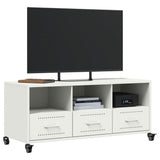 TV Cabinet White 100.5x39x43.5 cm Steel 846697