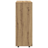 Wardrobe Artisan Oak 80x40x110 cm Engineered Wood 856669