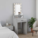 Dressing Table Grey 50 x 41 x 140 cm Engineered Wood 865159
