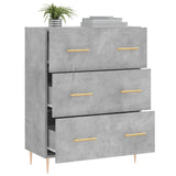 Sideboard Concrete Grey 69.5x34x90 cm Engineered Wood 827840