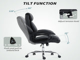 Executive Office Chair with Spring Padding - Black T3398P377414