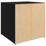 TV Cabinet Set 4 pcs Black 37 x 35 x 37.5 cm Engineered Wood 875092