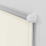 Roller blind blackout 124.4x175 cm Fabric Width 120 cm off white 240124