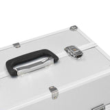 Make-up Case 38x23x34 cm Silver Aluminium 91832