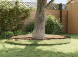 Lawn Edging 10 pcs 100 x 30 cm Steel Silver 8008638