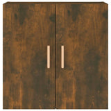 Wall Cabinet Smoked Oak 60x30x60 cm Engineered Wood 817591