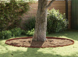 Lawn Edging 4 pcs 450 x 0.05 x 10 cm Weathering Steel Rusty 868021