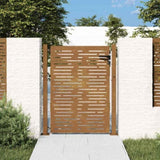 Garden Gate 100x150 cm Corten Steel Square Design 153253