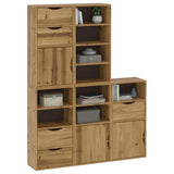 Side Cabinets 5 pcs ODDA 40x24x79 cm Solid Wood Pine 3365366