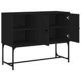 Sideboard Black 100x40x79.5 cm Engineered Wood 831818