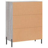 Sideboard Grey Sonoma 69.5x34x90 cm Engineered Wood 827738