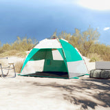 ZNTS Beach Tent 2-Person Sea Green Quick Release Waterproof 4005300