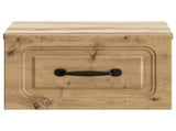 Wall-Mounted Bedside Cabinet 2 pcs Artisan Oak Engineered Wood 899294