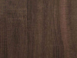 3 Piece Dining Table and Bench set Brown Oak Engineered Wood 855537