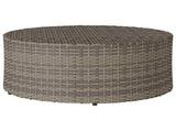 Outdoor Coffee Table Grey 68 x 30 cm Poly Rattan 42026920
