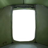 Fishing Tent 4-Person Olive Green Waterproof 4009395