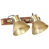 Industrial Wall Lamp Brass 45x25 cm E27 320508