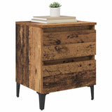 Bedside Cabinet 2 pcs Old wood 40 x 35 x 50 cm Engineered wood 871919