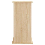 Aquarium Stand Sonoma Oak 81x36x73 cm Engineered Wood 833626