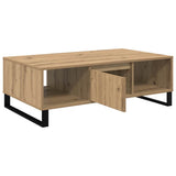 Coffee Table Artisan Oak 104 x 60 x 35 cm Engineered Wood 882593
