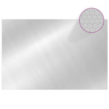 Rectangular Pool Cover 600x400 cm PE Silver 93102