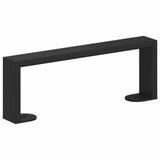 Furniture Feet 12 pcs Black 281 x 40.5 x 100 mm Iron 864805