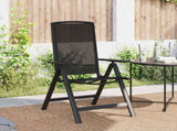 Reclining Garden Chairs 2 pcs Black 58 x 71 x 112 cm Textilene 42030042