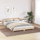 Anti-slip Shaggy Rug Brown 200 x 290 cm PP 4019797