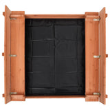 Sandbox Firwood 95x90x15 cm 92173