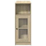 Bar Table with Racks Sonoma Oak 101x40x103.5 cm Engineered Wood 854366