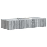 Wall-Mounted Side Table Grey Sonoma 87.5 x 34.5 x 17 cm 898501