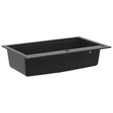 Sink Black 795 x 505 mm Granite 42028388