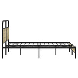 Bed Frame without Mattress 150x200 cm King Size Sonoma Oak Engineered Wood 4100412