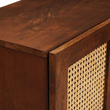 Sideboard Brown 90 x 33.5 x 75 cm Solid Mango Wood 4018908