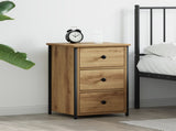 Bedside Cabinet Brown 40 x 36 x 60 cm Solid Reclaim Wood 871259