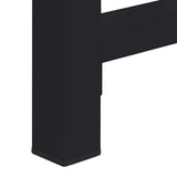 Washing Machine Pedestal 2 pcs Black 120 x 56 x 52 cm Steel 42022038