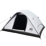 Family Tent Dome 6-Person White Blackout Fabric Waterproof 94554