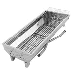 ZNTS Portable Stainless Steel Grill 89541392