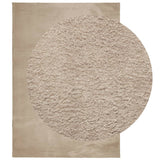 Rug HUARTE Short Pile Soft and Washable Sand 140x200 cm 375058