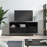 TV Cabinet Black 102x36x50 cm Engineered Wood 829029