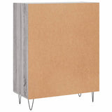 Sideboard Grey Sonoma 69.5x34x90 cm Engineered Wood 827978
