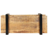 TV Cabinet 90x40x40 cm Rough Mango Wood 320493
